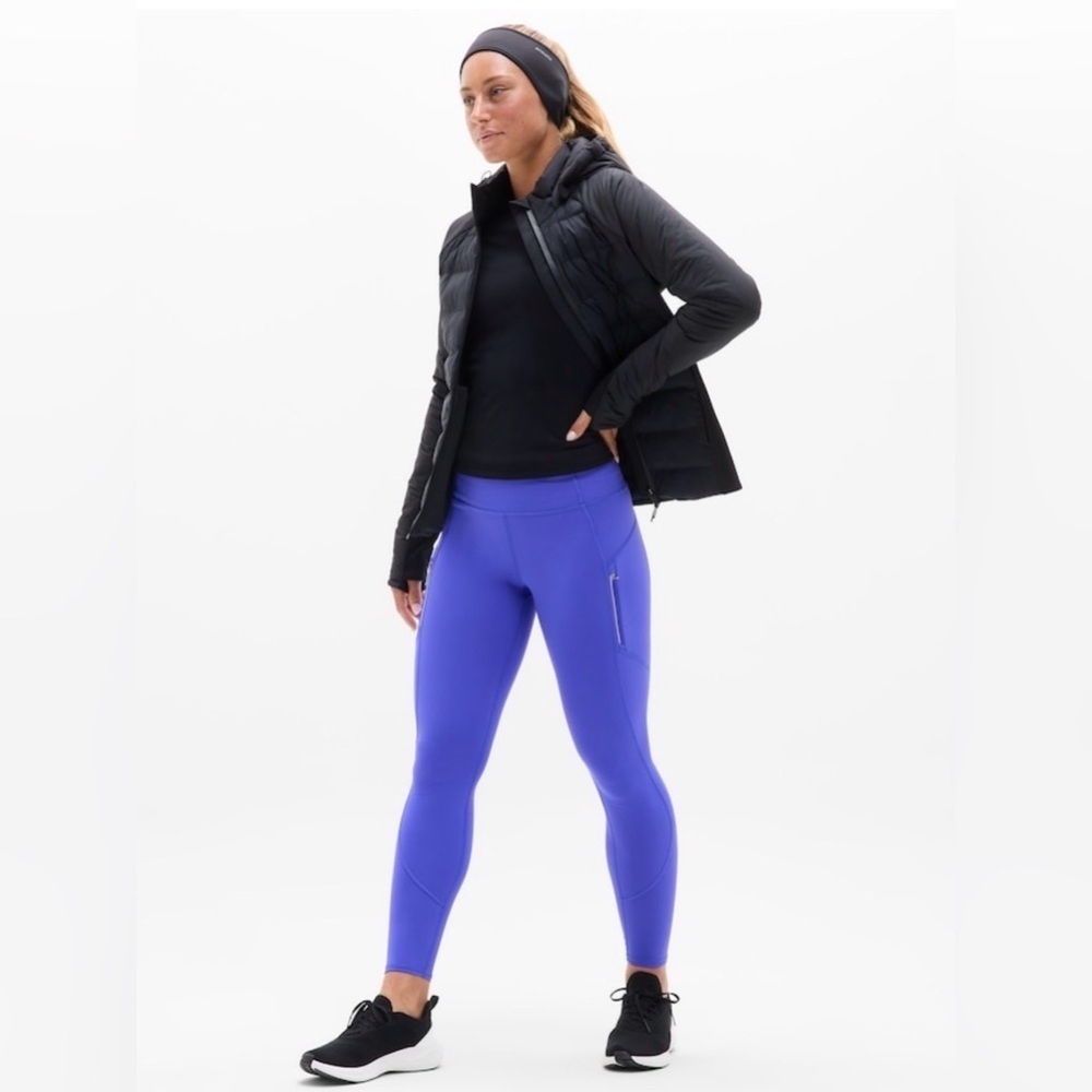 NWT Athleta Inlet Apex Black Jacket 2.0 Sz Medium (#768239)